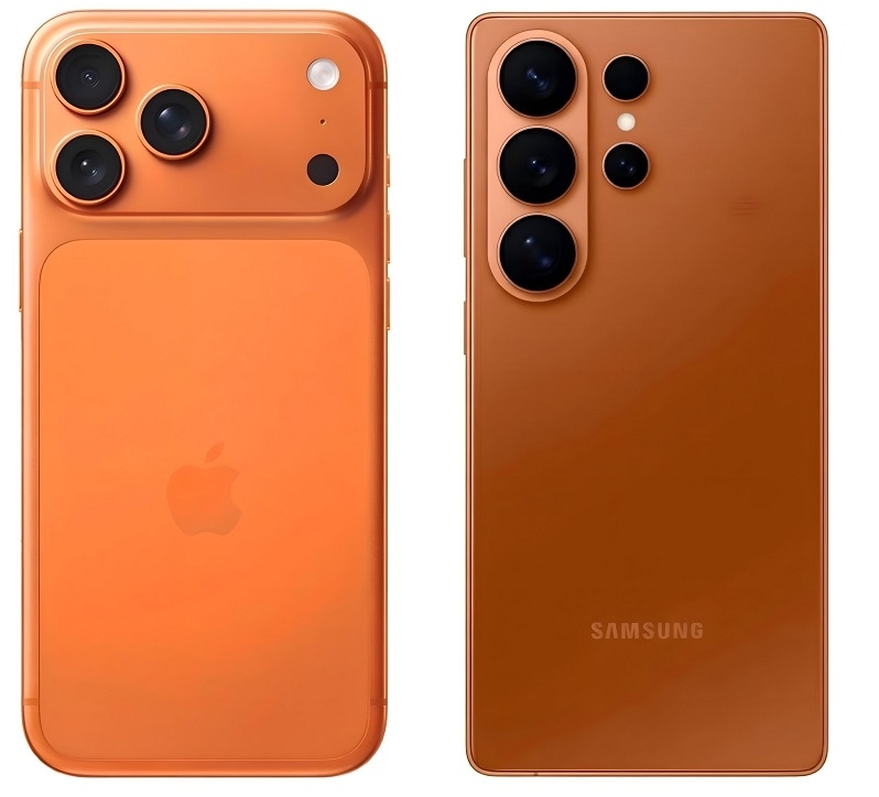 Galaxy S26 Ultra xuất hiện với tùy chọn màu cam tương tự iPhone 17 Pro