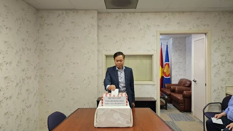 Tổng Lãnh sự quán Việt Nam tại San Francisco phát động ủng hộ đồng bào bị bão lũ Tổng Lãnh sự quán Việt Nam tại San Francisco phát động ủng hộ đồng bào bị bão lũ