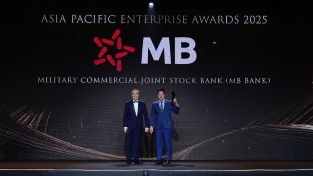 MB lần thứ sáu liên tiếp được vinh danh 'Doanh nghiệp xuất sắc châu Á' năm 2025