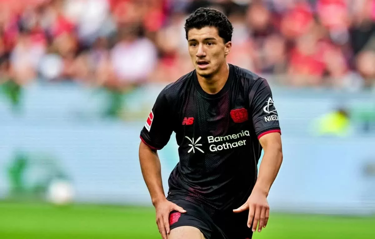 Ibrahim Maza đang thi đấu trong màu áo Bayer Leverkusen. (Nguồn: Getty)