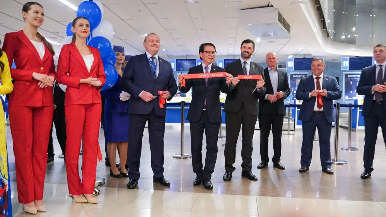 Hàng không quốc gia Belarus khai trương đường bay thẳng đầu tiên tới Việt Nam Hàng không quốc gia Belarus khai trương đường bay thẳng đầu tiên tới Việt Nam