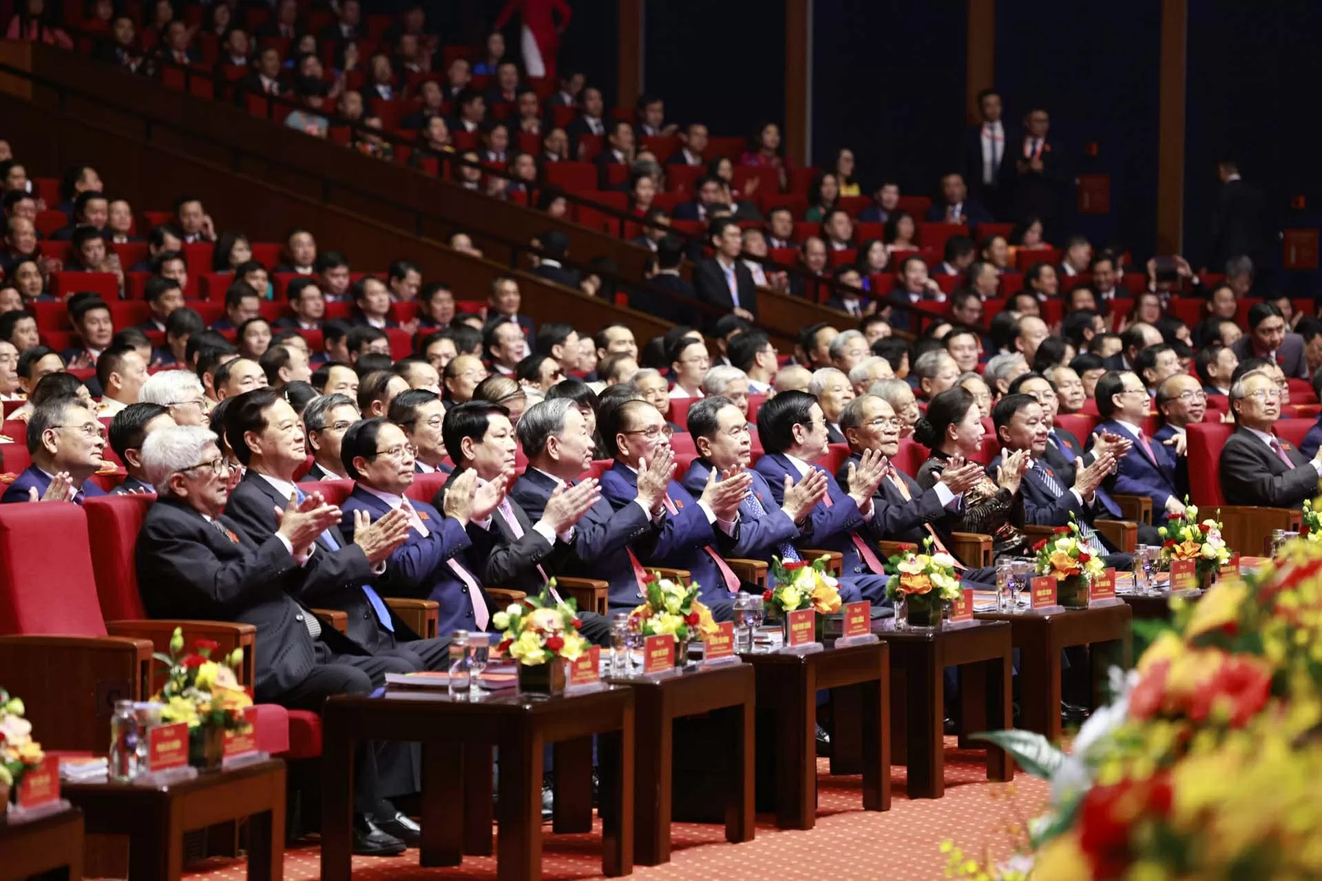 Khai mạc trọng thể Đại hội đại biểu Đảng bộ Chính phủ lần thứ I, nhiệm kỳ 2025-2030