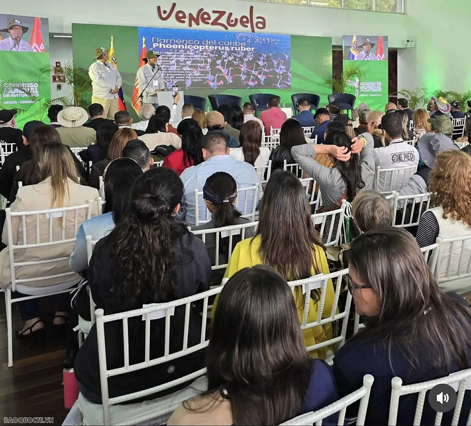 Việt Nam tham dự Đại hội thế giới về du lịch khám phá đời sống chim hoang dã  tại Venezuela