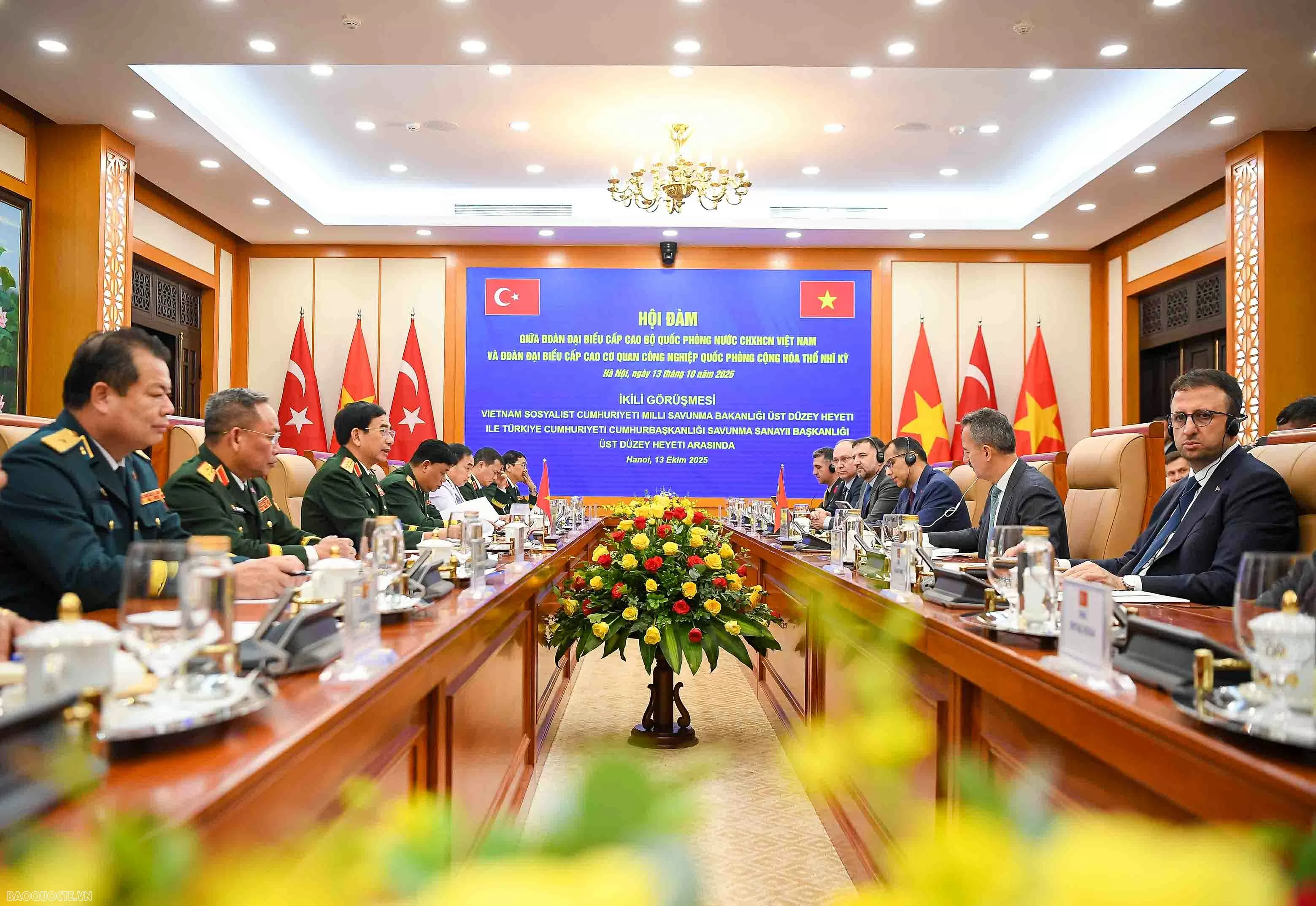 Việt Nam - Thổ Nhĩ Kỳ cam kết tăng cường hợp tác công nghiệp quốc phòng Việt Nam - Thổ Nhĩ Kỳ cam kết tăng cường hợp tác công nghiệp quốc phòng