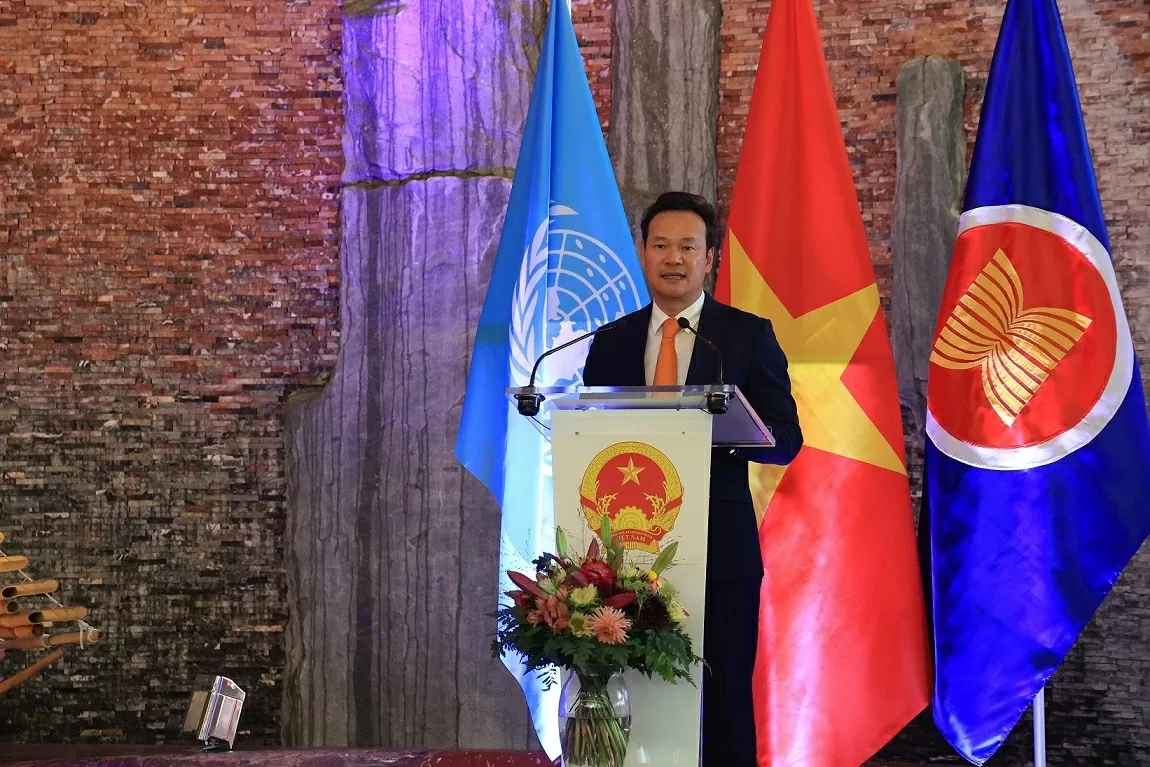Đó là chia sẻ của Đại sứ Mai Phan Dũng, Trưởng Phái đoàn thường trực Việt Nam bên cạnh Liên hợp quốc, Tổ chức Thương mại thế giới và các tổ chức quốc tế khác tại Geneva (Thụy Sỹ). (Nguồn: Phái đoàn Việt Nam tại Geneva)