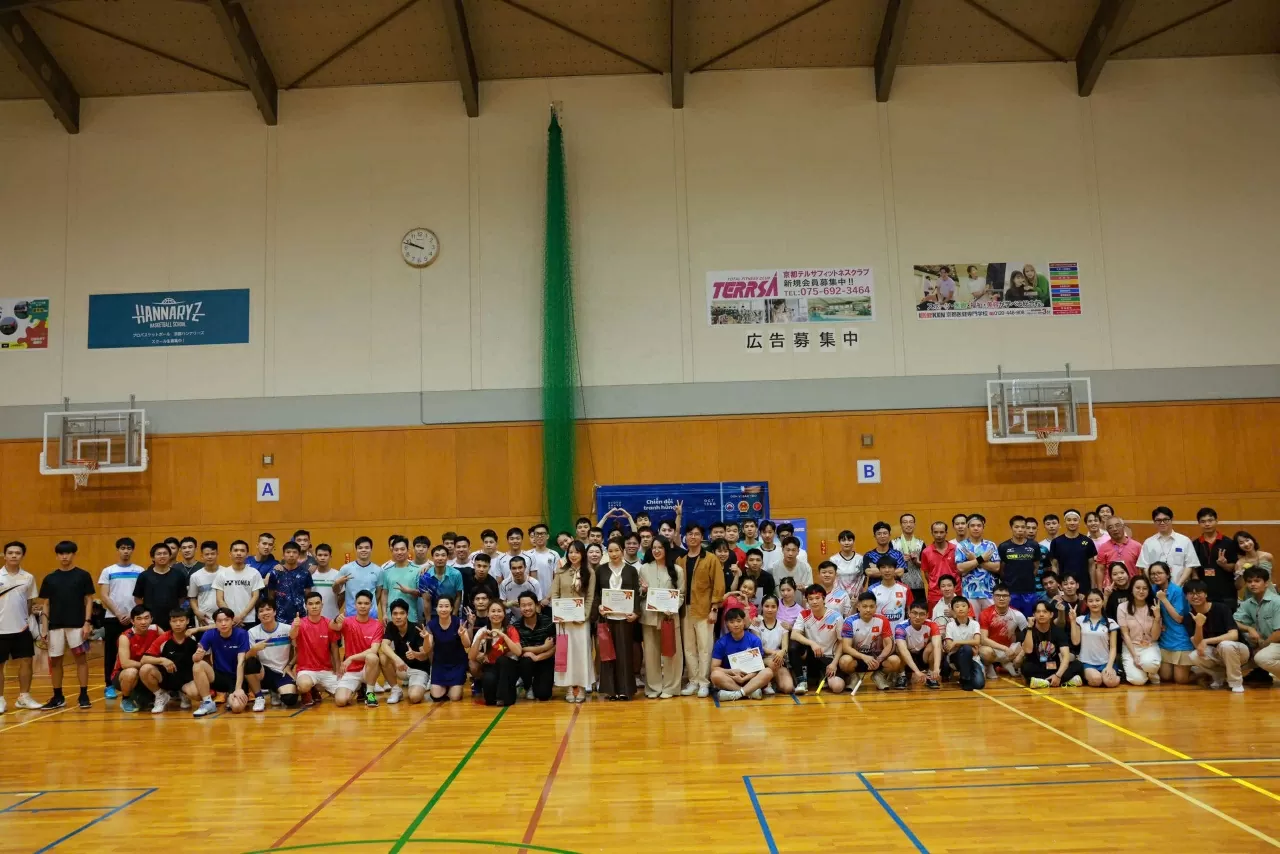 Khai mạc giải cầu lông đồng đội Kyoto Smash Cup 2025 – Chiến đội tranh hùng