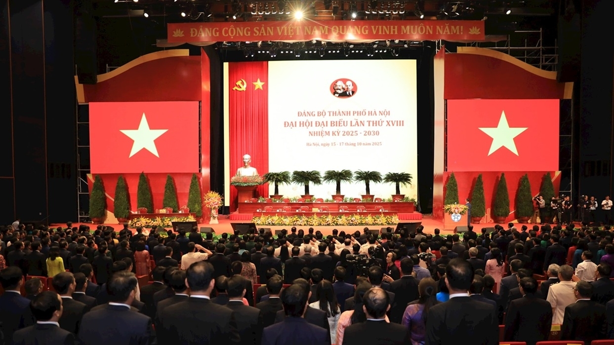 Đại hội đại biểu Đảng bộ thành phố Hà Nội nhiệm kỳ 2025-2030 tiến hành phiên trù bị