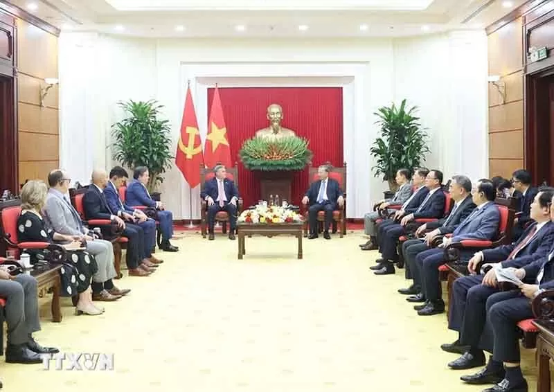 Tổng Bí thư Tô Lâm tiếp Chủ tịch Hội đồng quản trị kiêm Tổng giám đốc điều hành Tập đoàn Murphy Oil