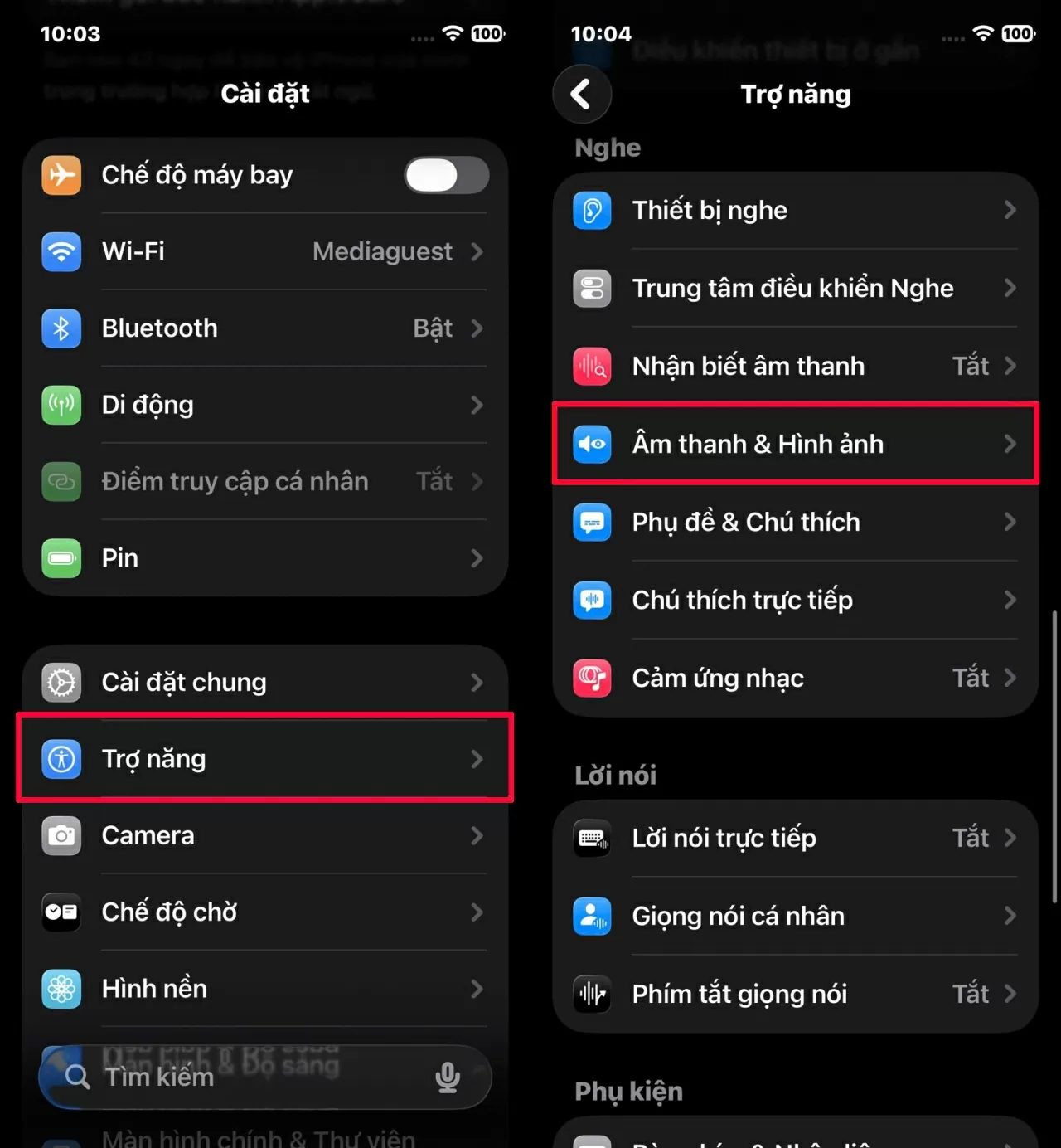 Trước tiên, bạn mở Cài đặt (Settings) trên iPhone.
