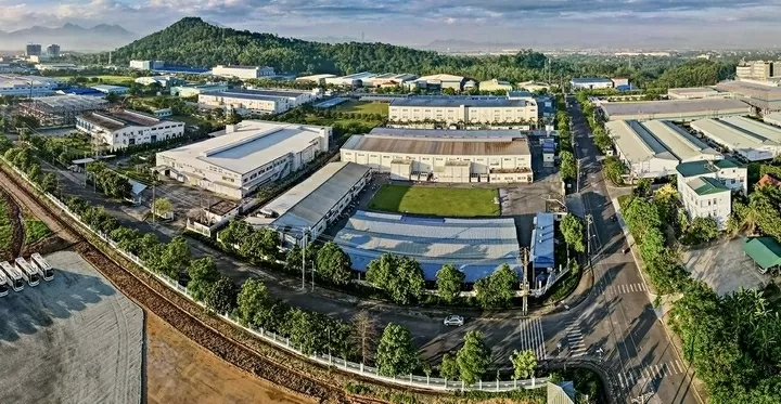 Khu công nghiệp Khai Quang, tỉnh Phú Thọ. (Ảnh: Khánh Linh) Khu công nghiệp Khai Quang, tỉnh Phú Thọ. (Ảnh: Khánh Linh)