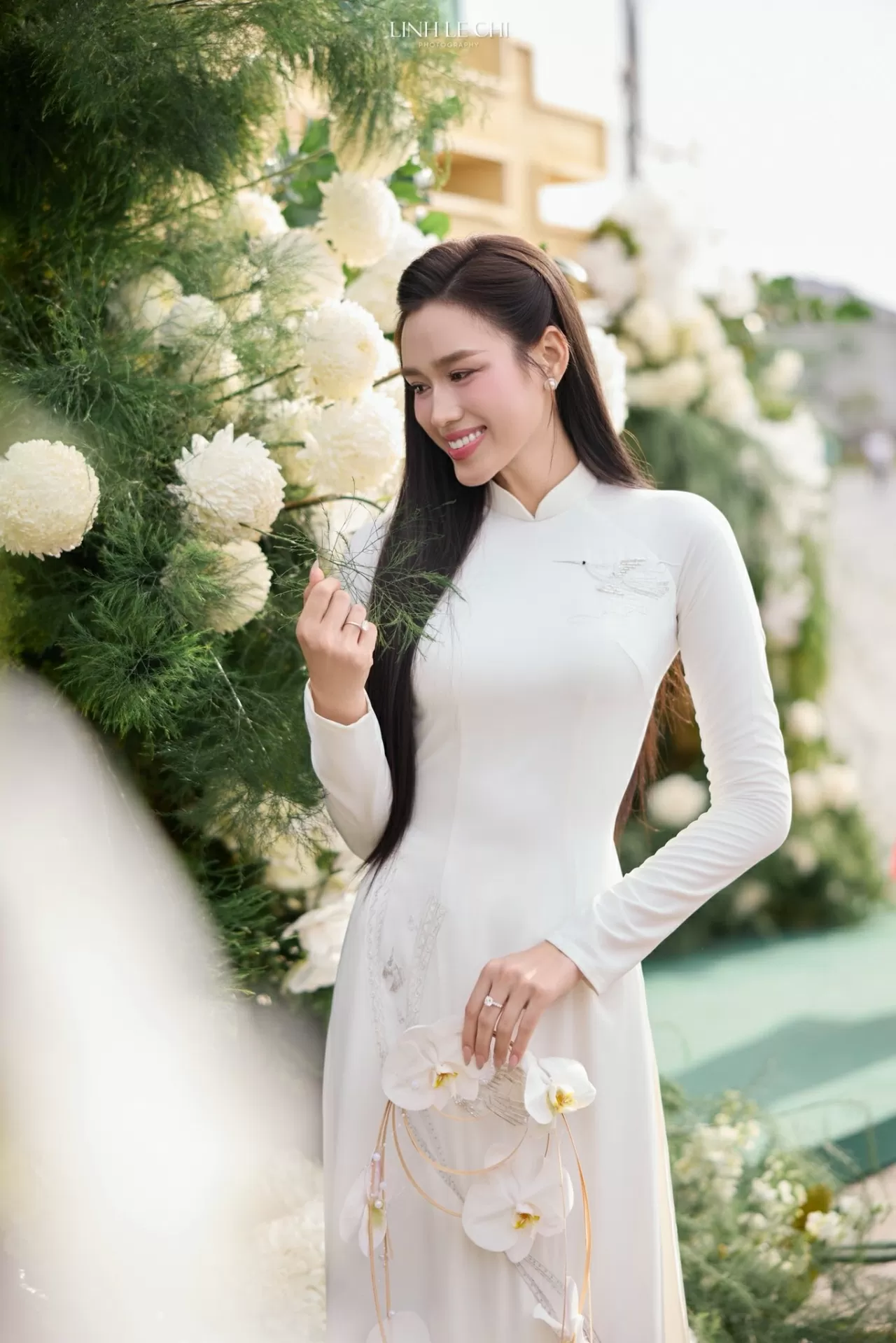 Hoa hậu Đỗ Thị Hà rạng rỡ trong lễ ăn hỏi Hoa hậu Đỗ Thị Hà rạng rỡ trong lễ ăn hỏi