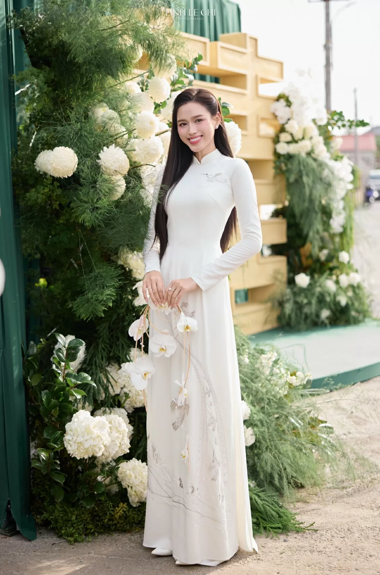 Hoa hậu Đỗ Thị Hà rạng rỡ trong lễ ăn hỏi Hoa hậu Đỗ Thị Hà rạng rỡ trong lễ ăn hỏi