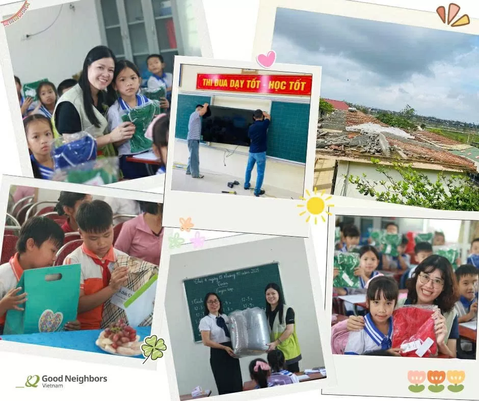 Với GNI, mỗi ngôi trường được phục hồi là một bước tiến nhỏ nhưng có ý nghĩa lớn trên hành trình kiến tạo “Good Change” – những thay đổi tích cực vì một thế hệ tương lai hạnh phúc hơn. Với GNI, mỗi ngôi trường được phục hồi là một bước tiến nhỏ nhưng có ý nghĩa lớn trên hành trình kiến tạo “Good Change” – những thay đổi tích cực vì một thế hệ tương lai hạnh phúc hơn.