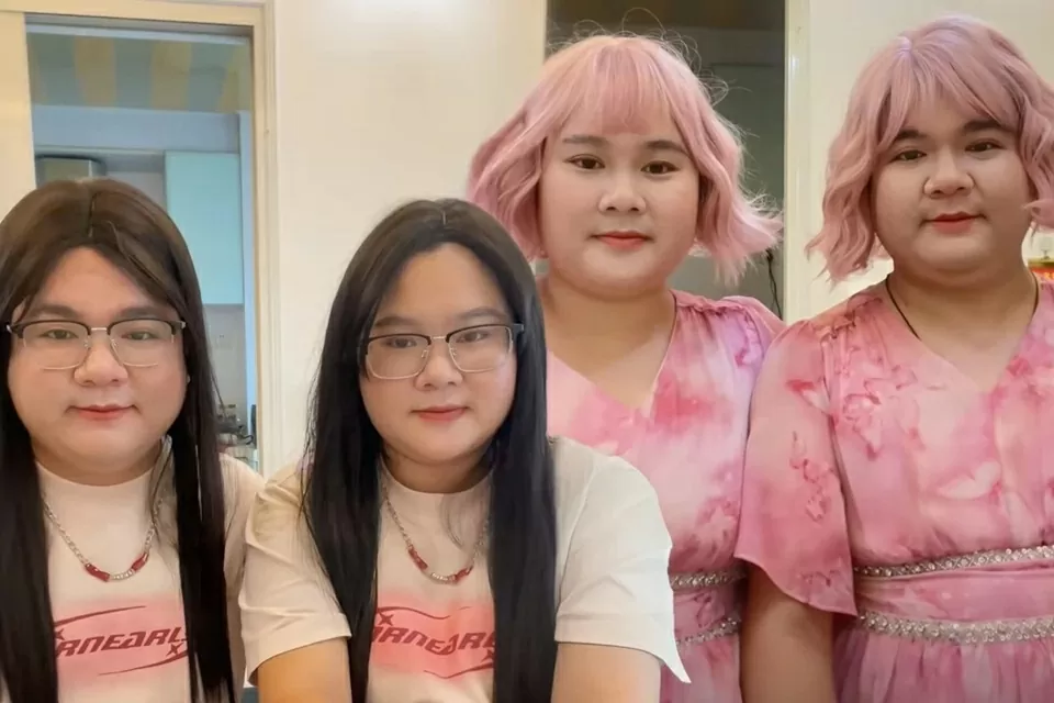 Cặp vợ cửa hàng thuốc thảo dược có vẻ ngoài giống nhau đến khó tin, hiếm gặp