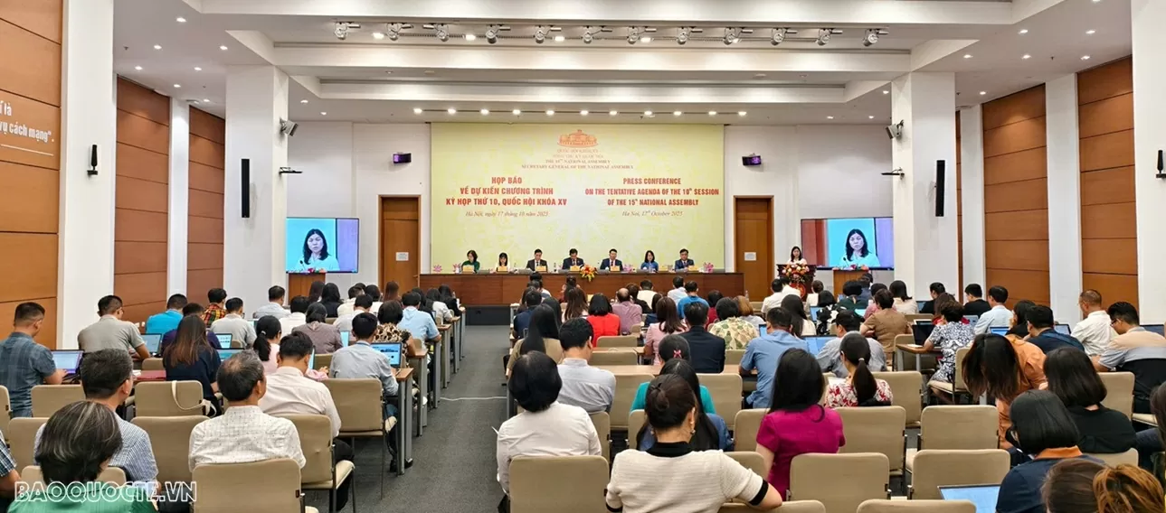 Kỳ họp thứ 10, Quốc hội khóa XV: Kỳ họp thứ 10, Quốc hội khóa XV: