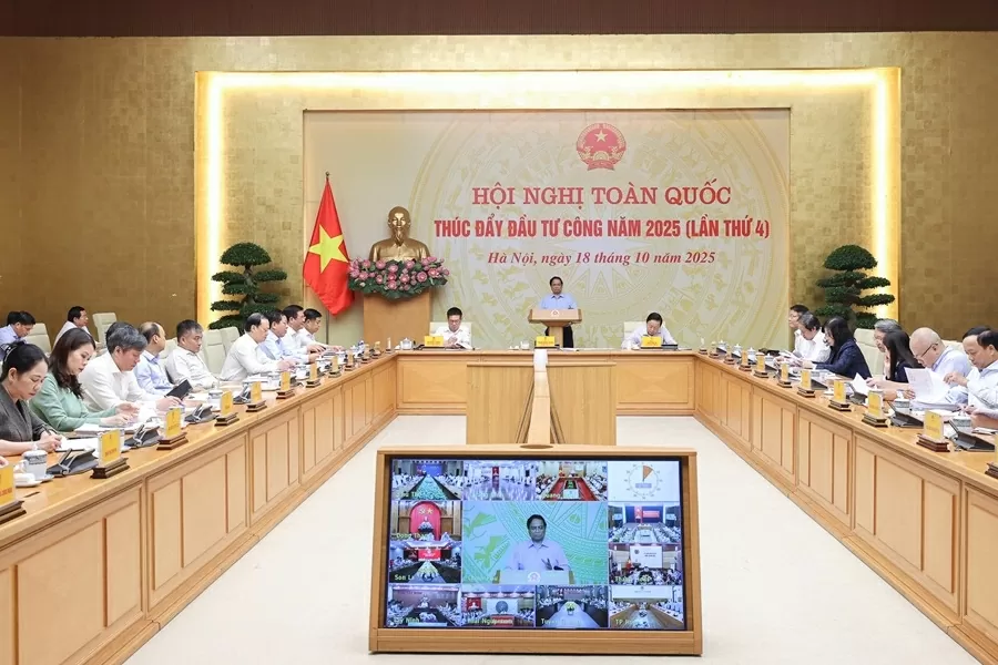 Thủ tướng chủ trì Hội nghị thúc đẩy giải ngân vốn đầu tư công