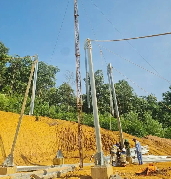 Đẩy nhanh tiến độ đưa dự án đường dây 220kV đấu nối Nghĩa Lộ - TBA 500kV Việt Trì cán đích trong năm 2025