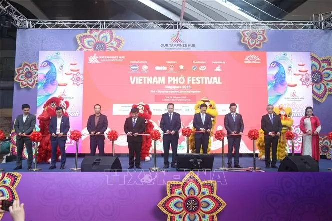 Hương vị phở gắn kết hai quốc gia Việt Nam-Singapore
