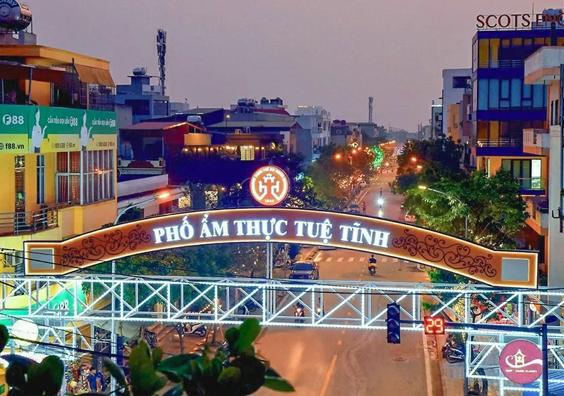 Khai mạc dự án Phố Ẩm Thực Tuệ Tĩnh - Tp Hải Dương 