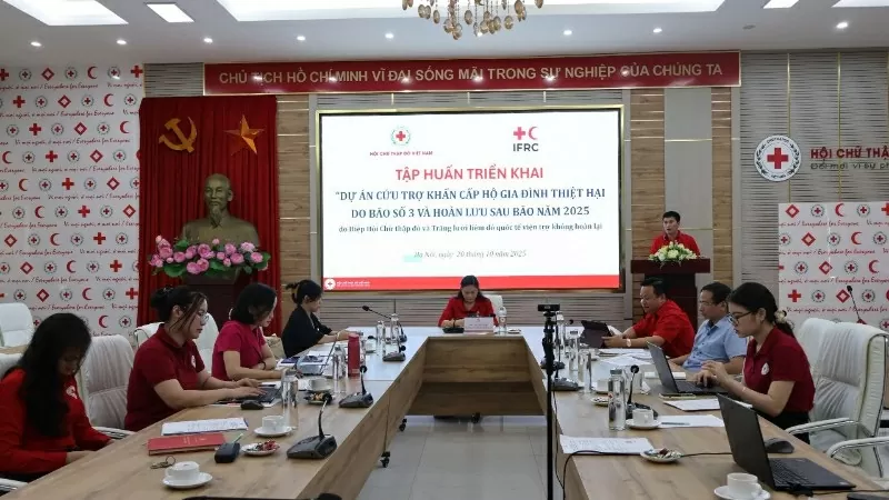 tập huấn triển khai sau bão