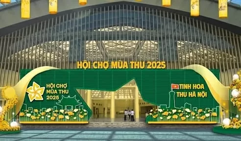 Hội chợ mùa Thu 2025 sẽ chính thức khai mạc vào ngày 25/10 Hội chợ mùa Thu 2025 sẽ chính thức khai mạc vào ngày 25/10