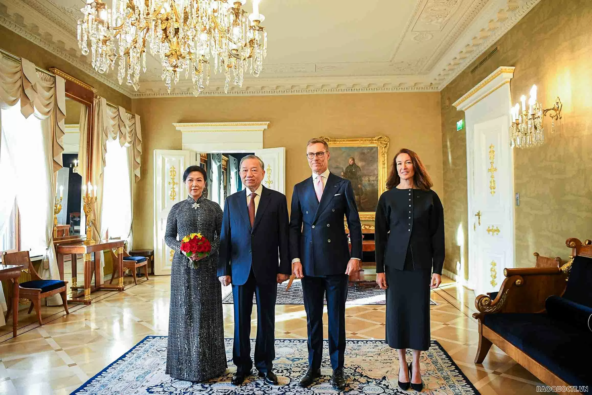 Lễ đón chính thức Tổng Bí thư Tô Lâm và Phu nhân tại Phần Lan