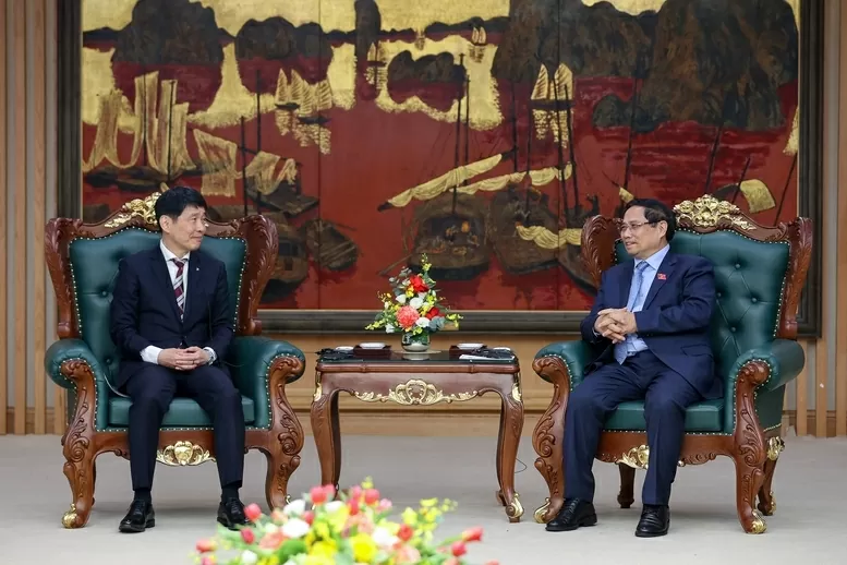 Thủ tướng Phạm Minh Chính đánh giá cao Thống đốc và chính quyền tỉnh Gunma trong việc tích cực thúc đẩy quan hệ hợp tác hữu nghị Thủ tướng Phạm Minh Chính đánh giá cao Thống đốc và chính quyền tỉnh Gunma trong việc tích cực thúc đẩy quan hệ hợp tác hữu nghị