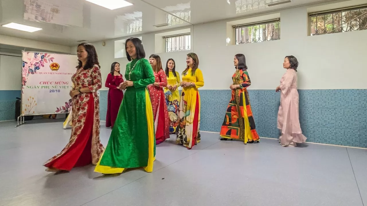 Hoạt động kỷ niệm Ngày Phụ nữ Việt Nam tại Belarus Hoạt động kỷ niệm Ngày Phụ nữ Việt Nam tại Belarus
