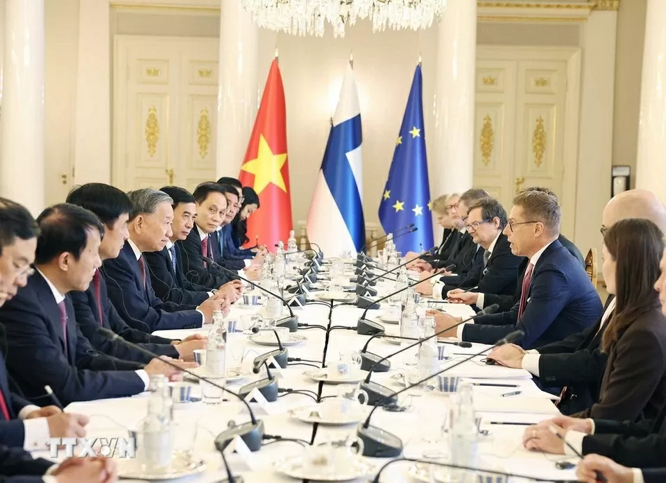 Tổng thống Alexander Stubb: Việt Nam là đối tác thương mại quan trọng nhất của Phần Lan ở khu vực Đông Nam Á Việt Nam-Phần Lan nâng cấp quan hệ lên Đối tác chiến lược