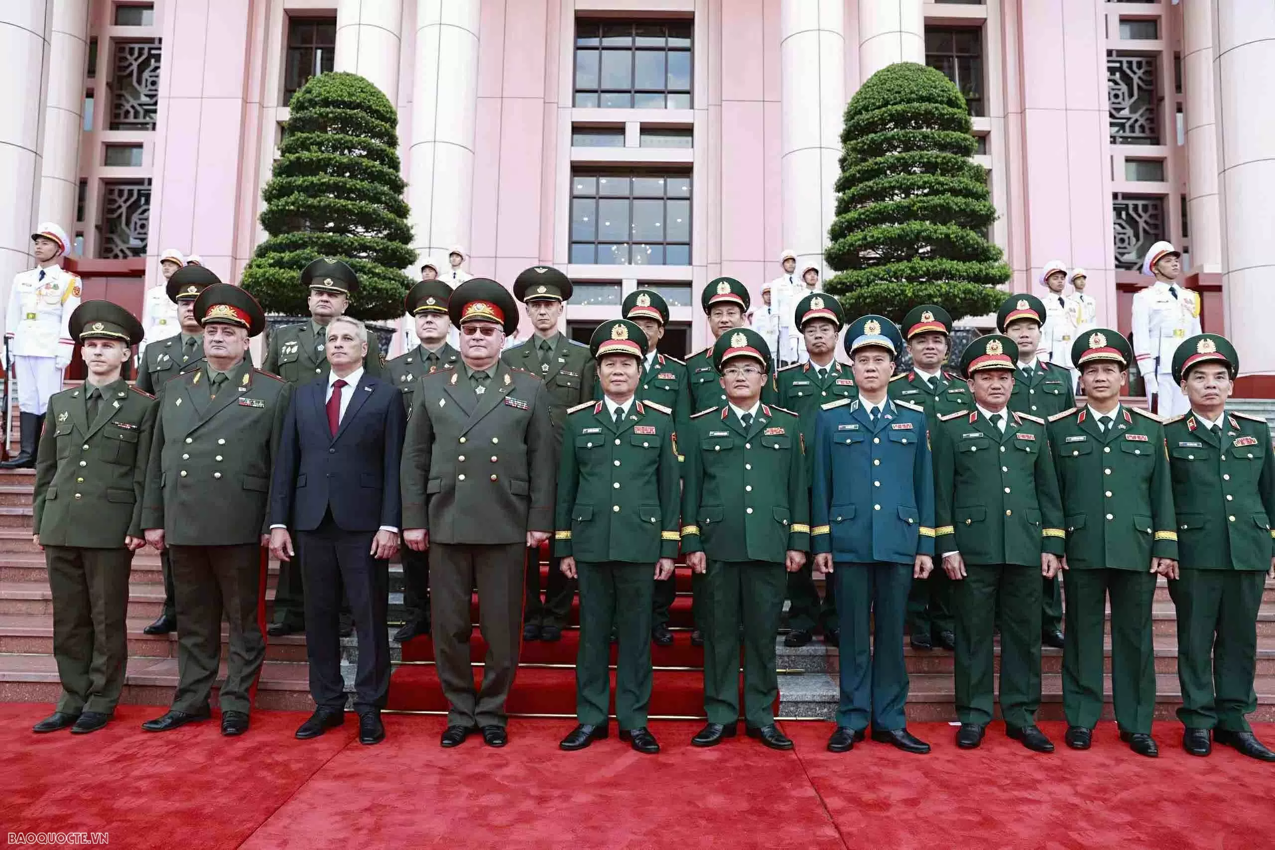 Tăng cường thúc đẩy hợp tác quốc phòng Việt Nam-Belarus