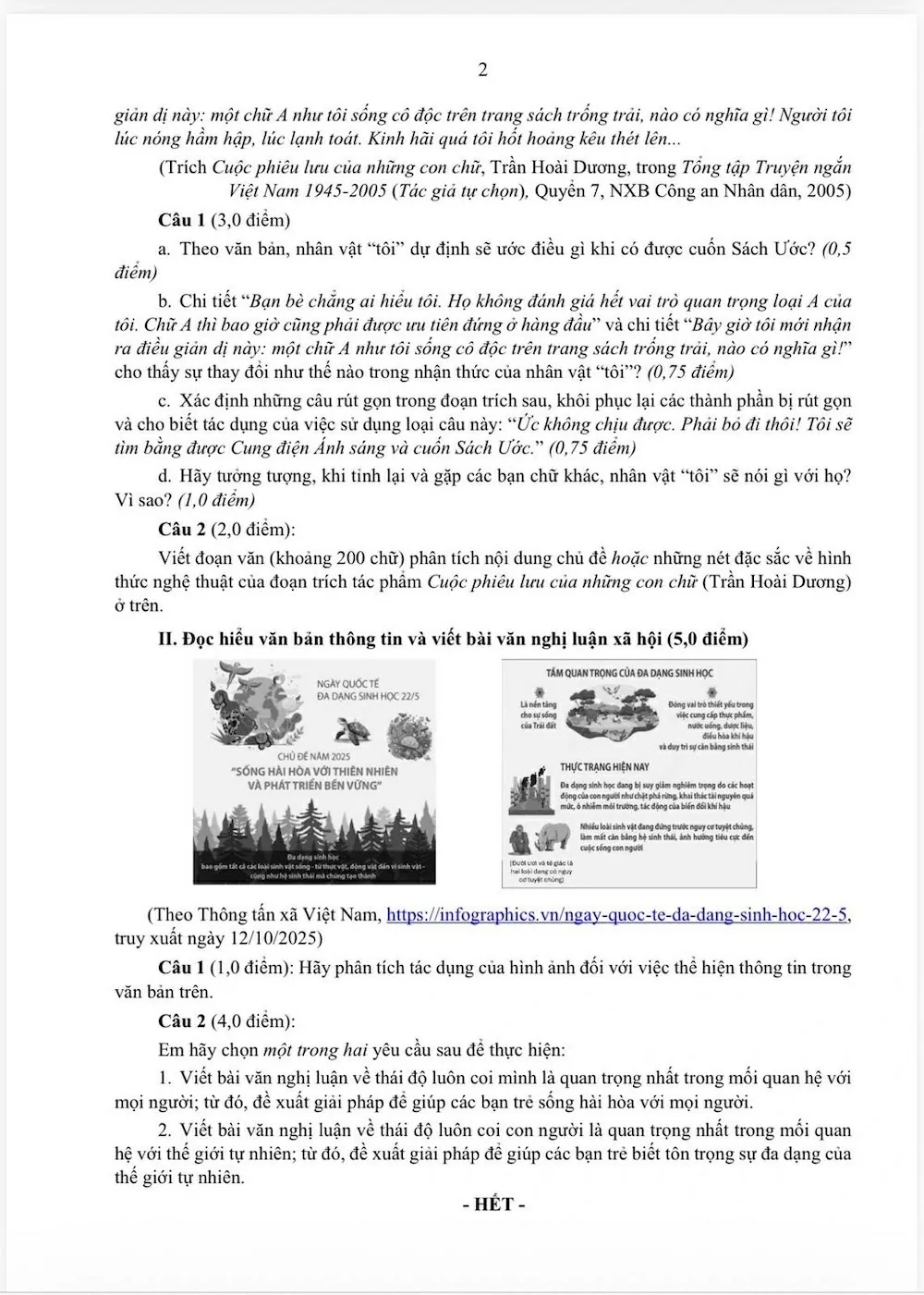 TP. Hồ Chí Minh: Công bố đề mẫu 3 môn Toán, Ngữ văn, Tiếng Anh thi lớp 10 năm 2026 TP. Hồ Chí Minh: Công bố đề mẫu 3 môn Toán, Ngữ văn, Tiếng Anh thi lớp 10 năm 2026