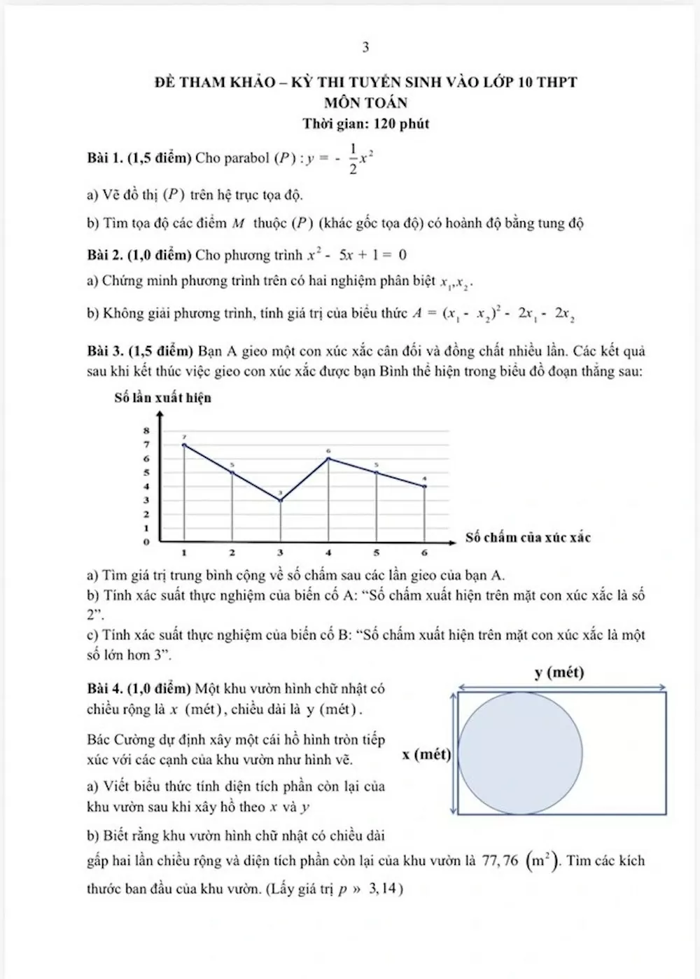 TP. Hồ Chí Minh: Công bố đề mẫu 3 môn Toán, Ngữ văn, Tiếng Anh thi lớp 10 năm 2026