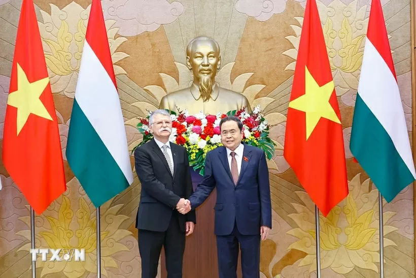 Chủ tịch Quốc hội Hungary Kover Laszlo kết thúc tốt đẹp chuyến thăm chính thức Việt Nam Chủ tịch Quốc hội Hungary Kover Laszlo kết thúc tốt đẹp chuyến thăm chính thức Việt Nam