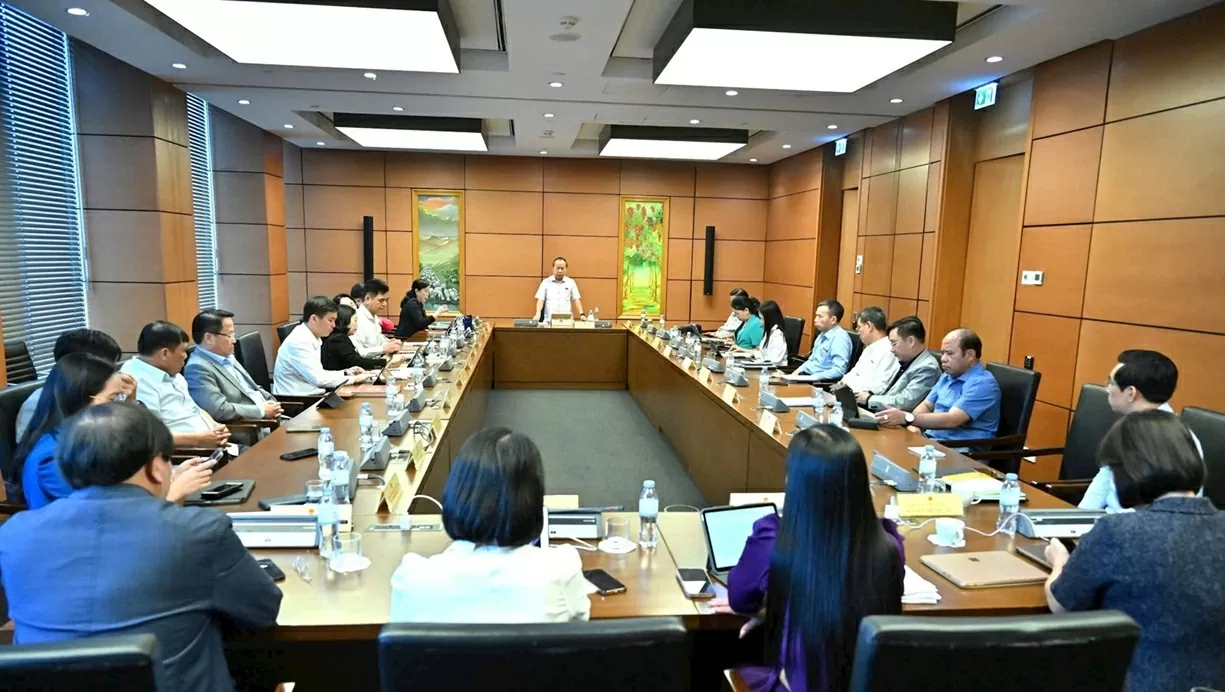 Toàn cảnh phiên thảo luận. (Nguồn: Quốc hội)