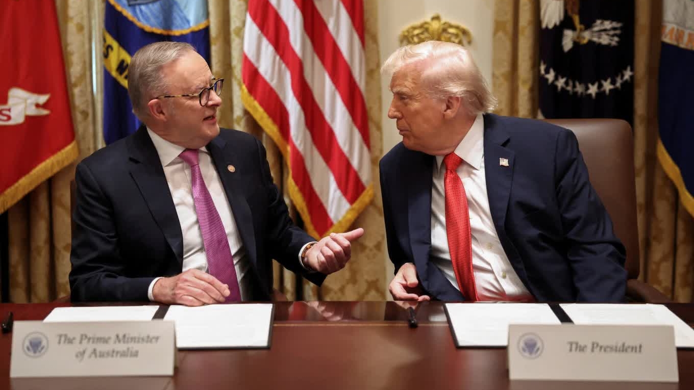 hop tac voi australia tong thong trump muon xoa the doc quyen dat hiem trung quoc gio chua the dao chieu