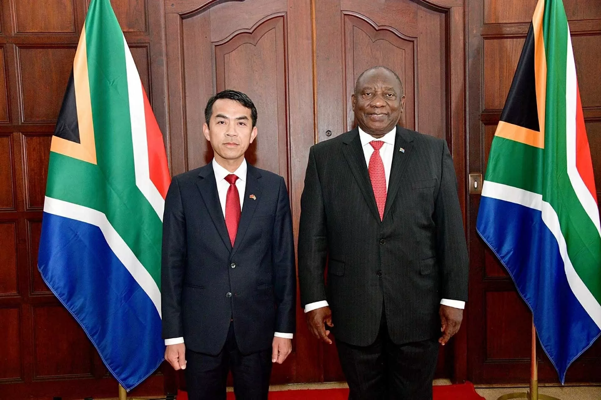 Tổng thống Cộng hòa Nam Phi Matamela Cyril Ramaphosa Tổng thống Cộng hòa Nam Phi Matamela Cyril Ramaphosa