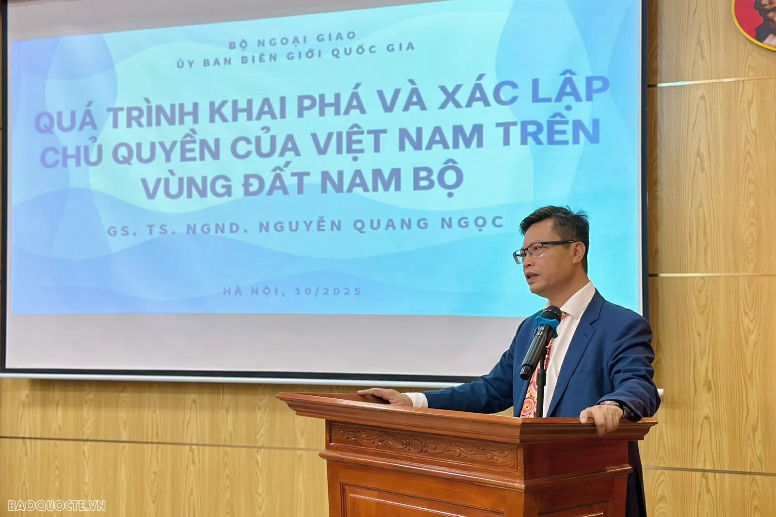 uỷ ban biên giới Quá trình khai phá và xác lập chủ quyền của Việt Nam trên vùng đất Nam Bộ: Mỗi tấc đất là một hành trình lịch sử