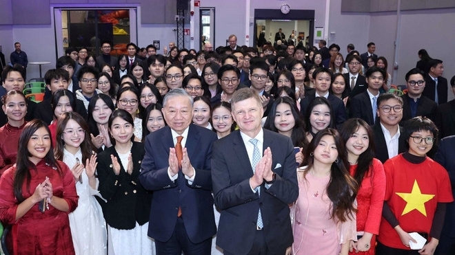 Lời căn dặn của Tổng Bí thư Tô Lâm dành cho sinh viên Việt Nam tại Phần Lan