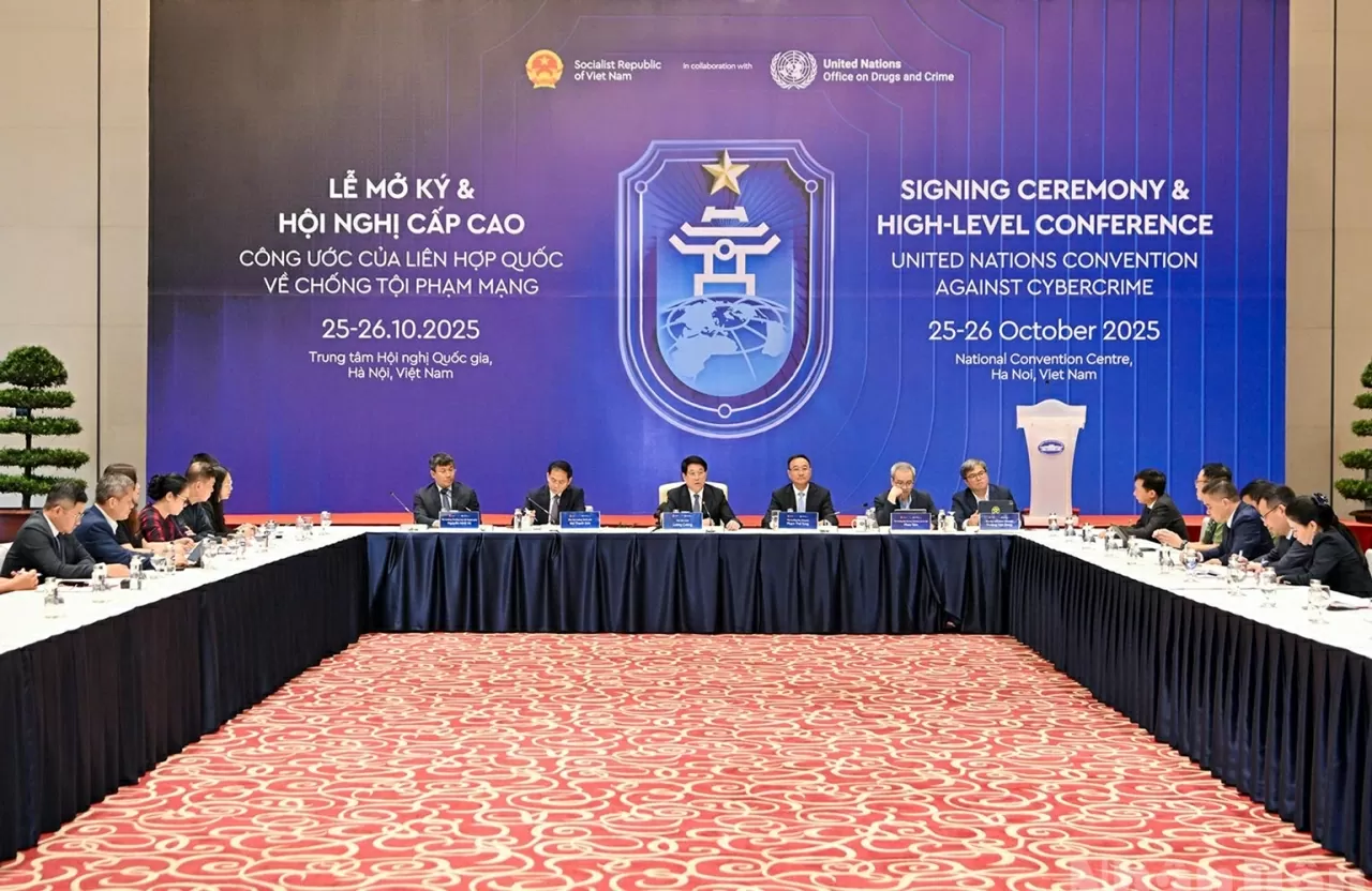 Toàn cảnh buổi làm việc chuẩn bị cho Lễ mở ký. (Ảnh Thủy Nguyên) Toàn cảnh buổi làm việc chuẩn bị cho Lễ mở ký. (Ảnh Thủy Nguyên)