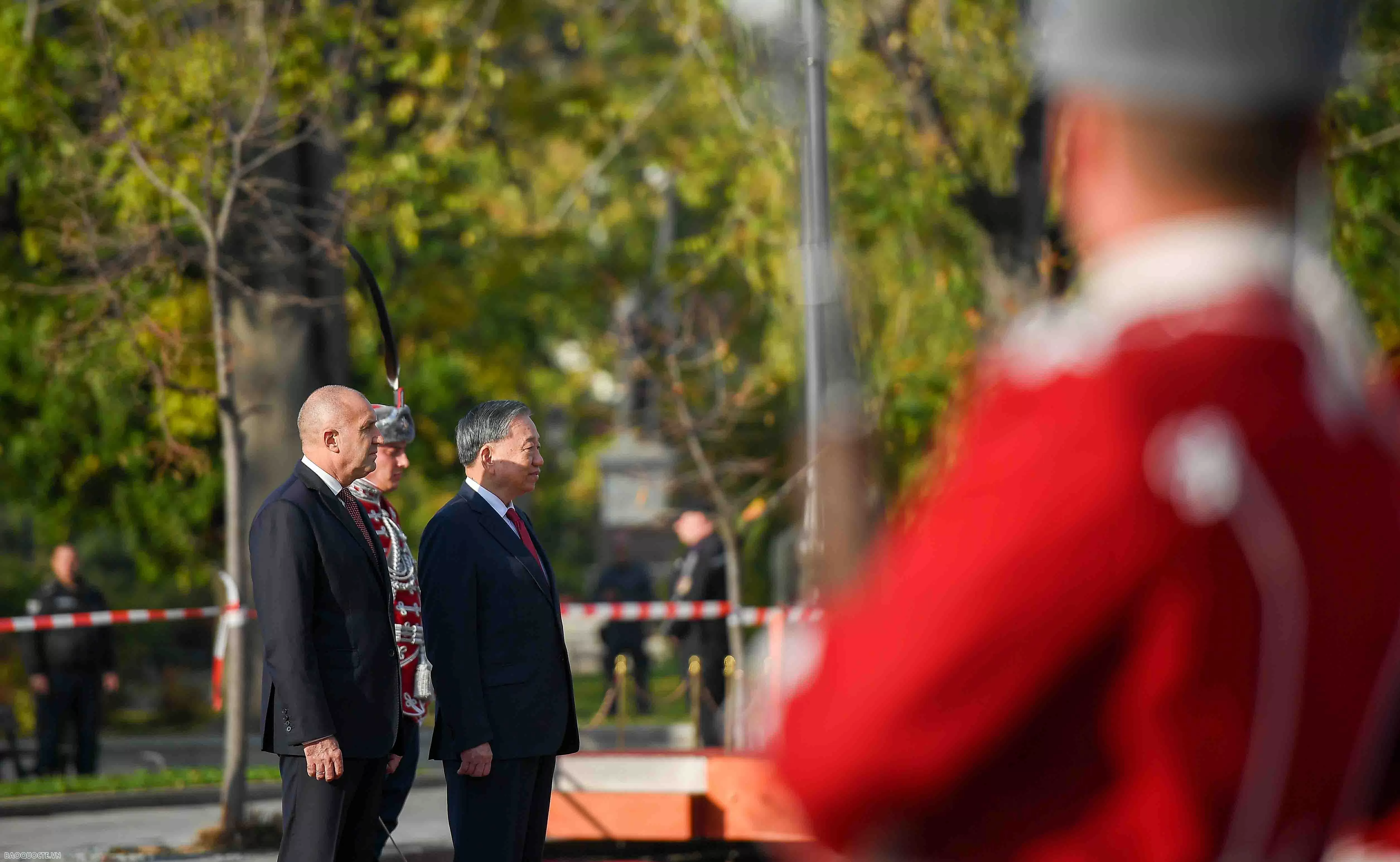 Lễ đón chính thức Tổng Bí thư Tô Lâm và Phu nhân tại Bulgaria Lễ đón chính thức Tổng Bí thư Tô Lâm và Phu nhân tại Bulgaria