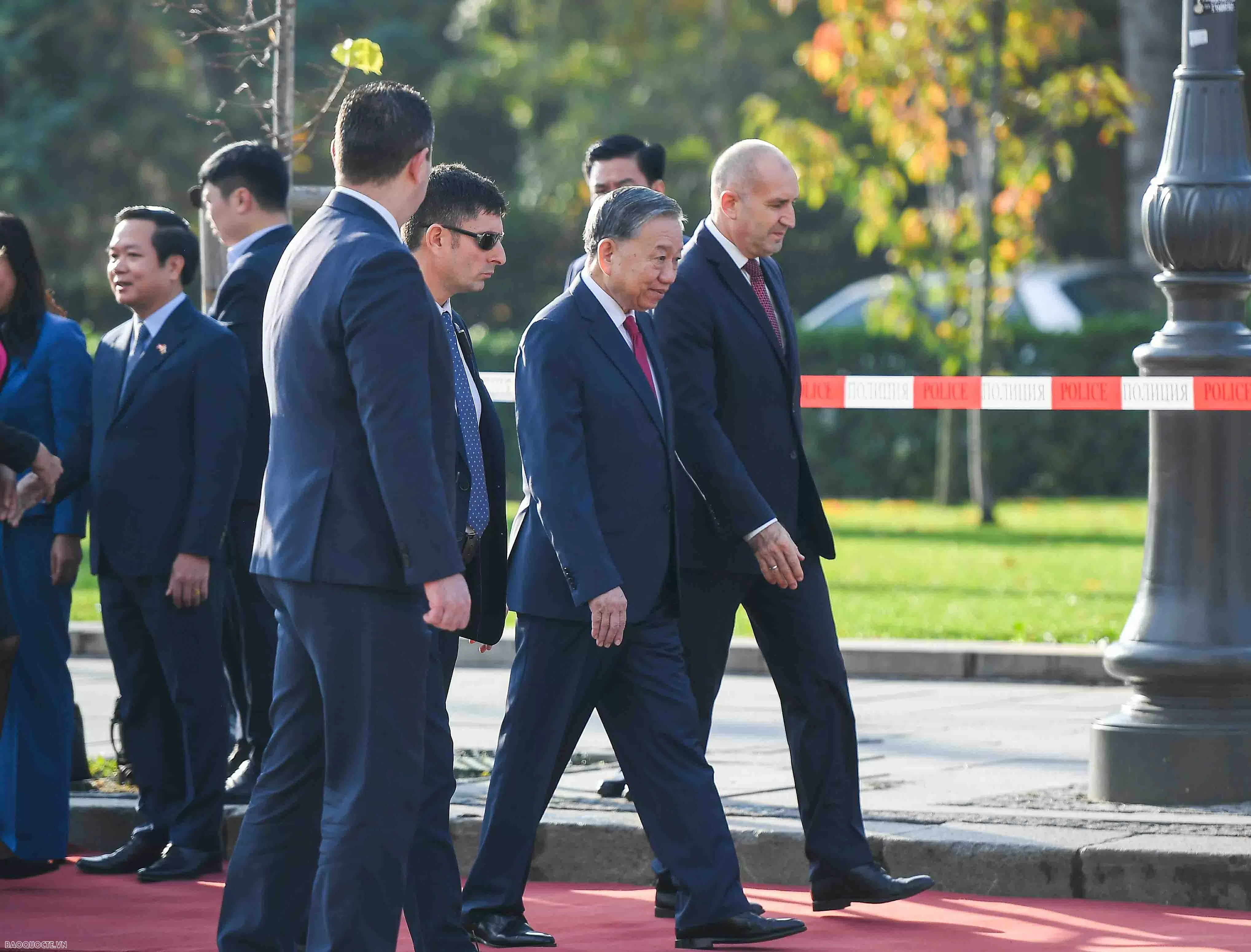 Lễ đón chính thức Tổng Bí thư Tô Lâm và Phu nhân tại Bulgaria