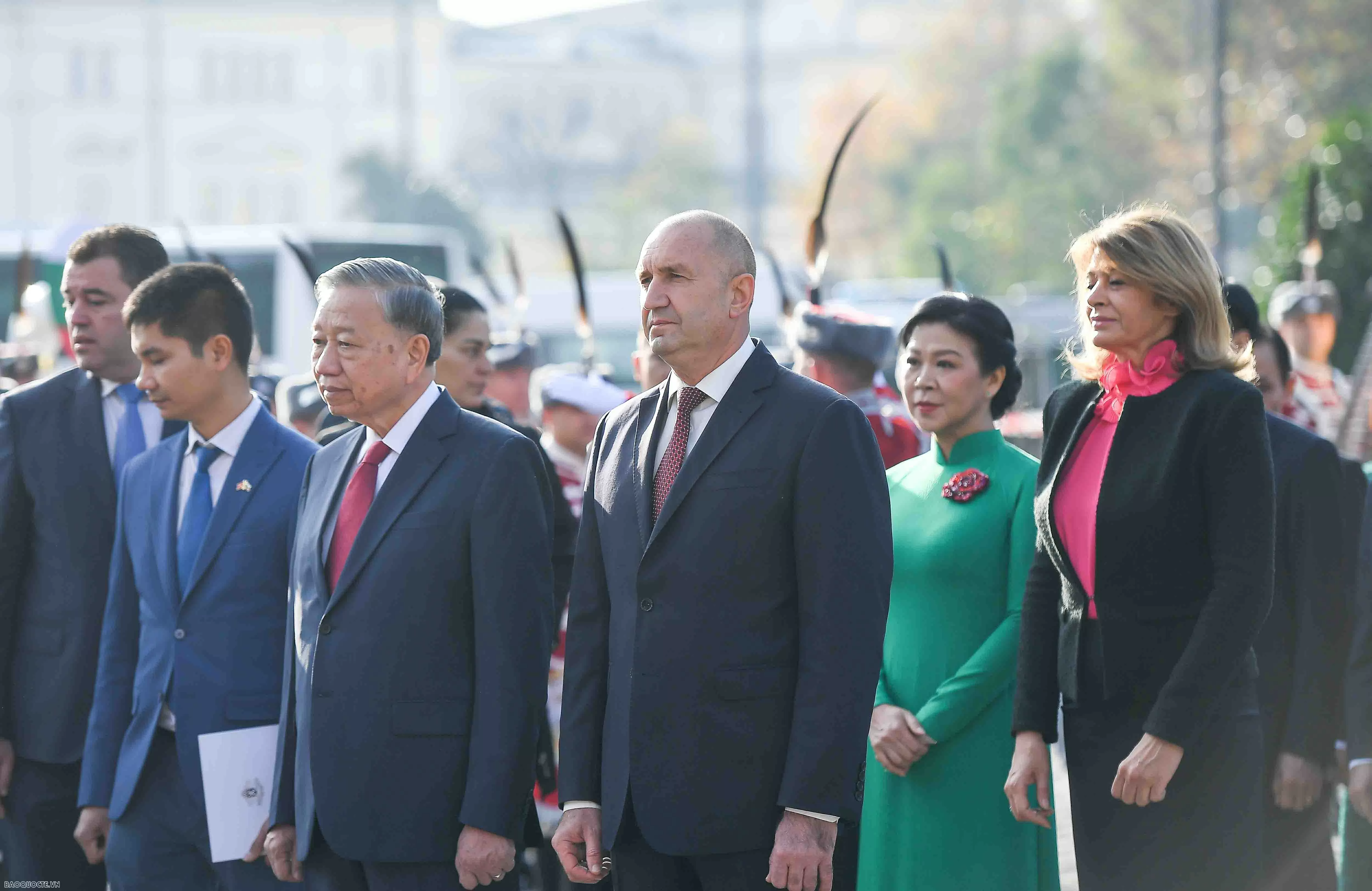 Lễ đón chính thức Tổng Bí thư Tô Lâm và Phu nhân tại Bulgaria Lễ đón chính thức Tổng Bí thư Tô Lâm và Phu nhân tại Bulgaria