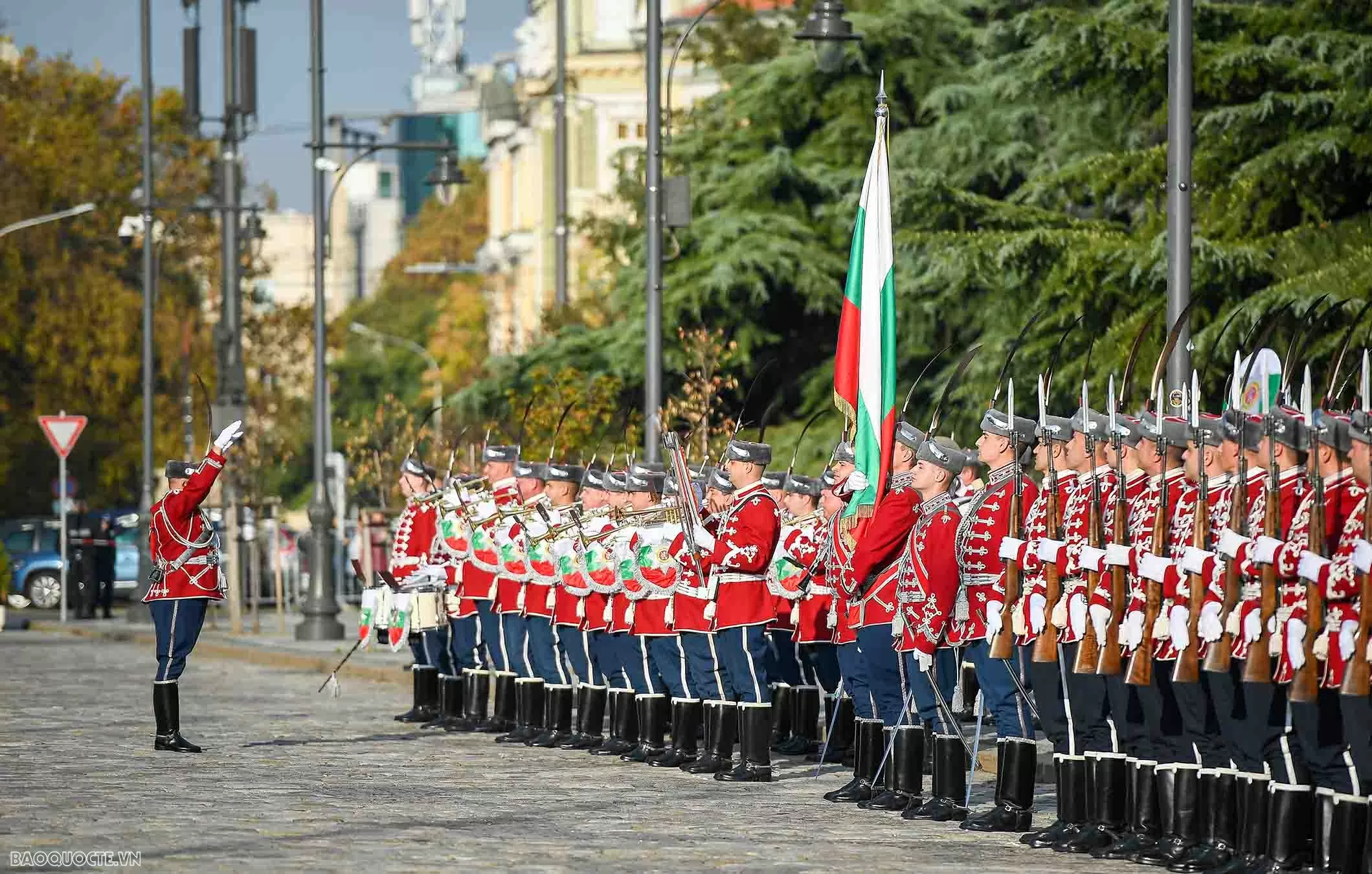 Lễ đón chính thức Tổng Bí thư Tô Lâm và Phu nhân tại Bulgaria