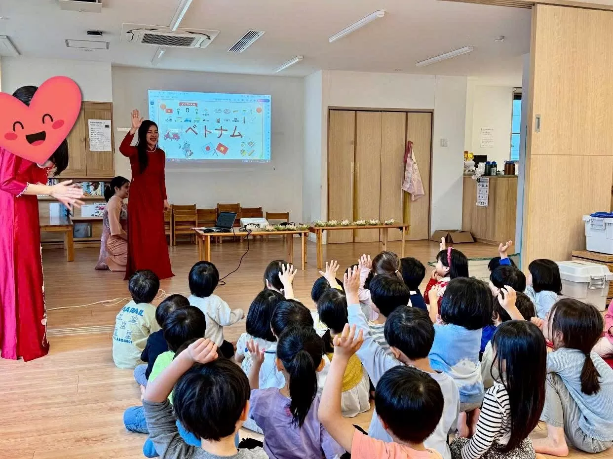 Các hoạt động ý nghĩa nhằm gìn giữ tiếng mẹ đẻ và văn hoá Việt Nam của Hội Việt ngữ tại Nhật Bản. (Ảnh NVCC)