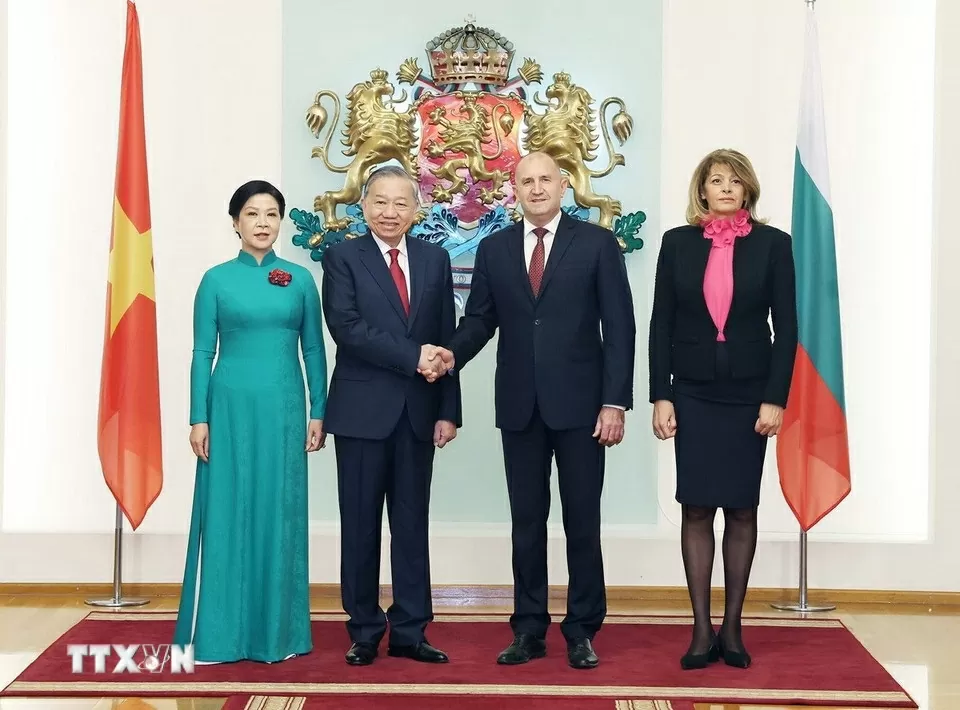 Tổng Bí thư Tô Lâm hội đàm với Tổng thống Bulgaria Rumen Radev