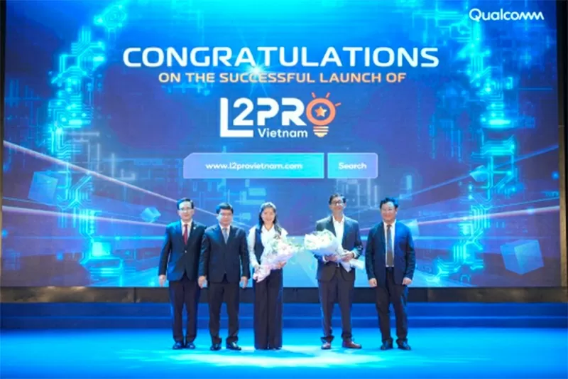 Lễ ra mắt nền tảng L2Pro diễn ra tại Học viện Bưu chính viễn thông Ảnh: BTC