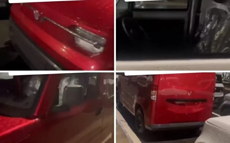 Mẫu xe tải điện đô thị VinFast EC Van tiếp tục lộ diện.