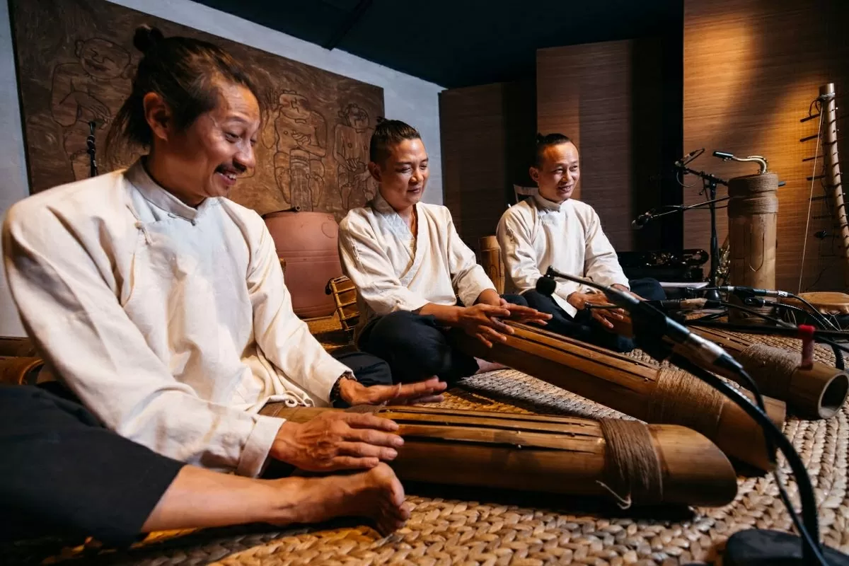 Các nghệ sĩ của nhóm Đàn Đó. (Ảnh: NVCC) Các nghệ sĩ của nhóm Đàn Đó. (Ảnh: NVCC)