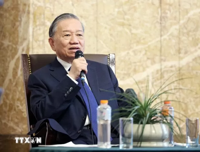 Tổng Bí thư Tô Lâm phát biểu chính sách tại Đại học Tổng hợp Sofia