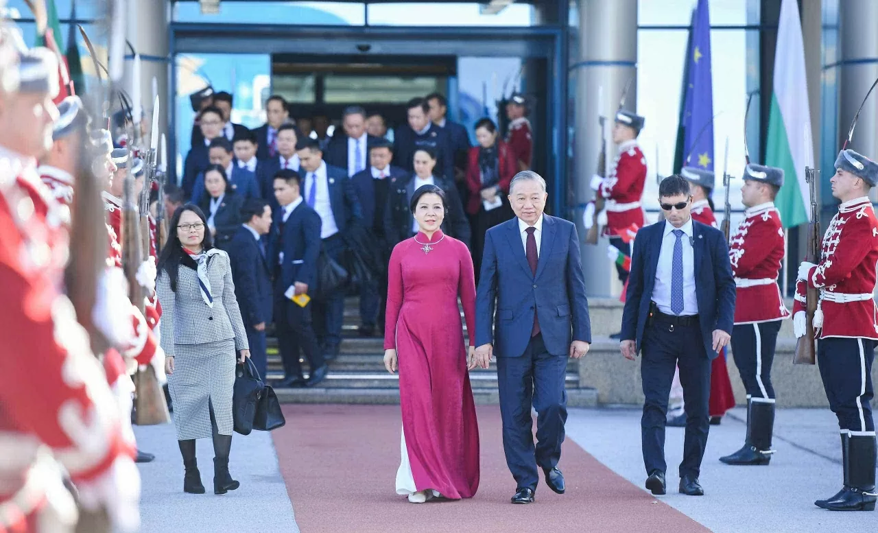 Tổng Bí thư Tô Lâm và Phu nhân rời Sofia, kết thúc chuyến thăm chính thức Bulgaria